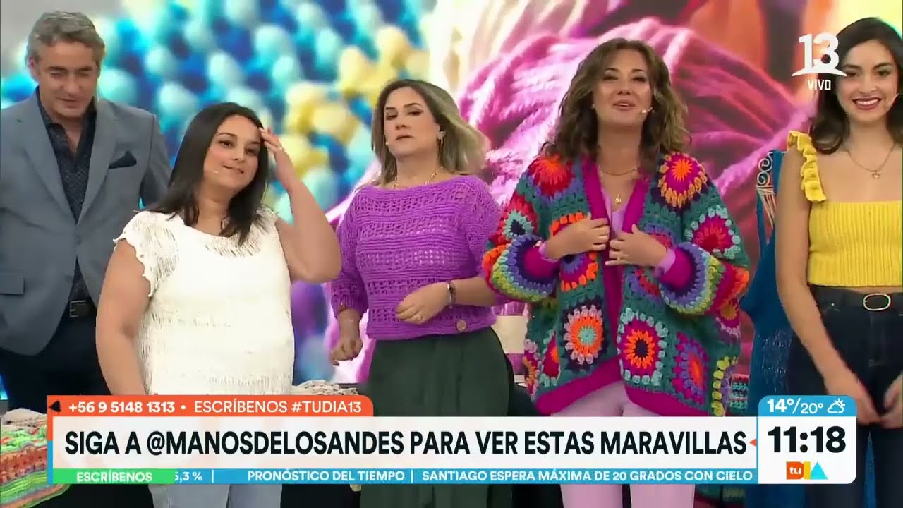 Emprendedoras hacen maravillas con tejidos a crochet. Tu Día, Canal 13