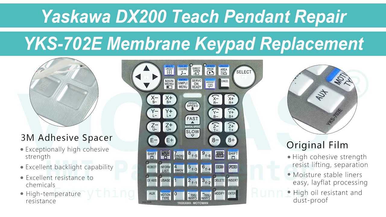 Membrane Keypad Passend Für Yaskawa YKS-002E – O Produktbild-Vorschau 2