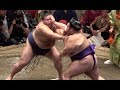 【4K】御嶽海✕貴景勝の名勝負!Exciting sumo bout!! Mitakeumi VS Takakeisho 2018.9.16