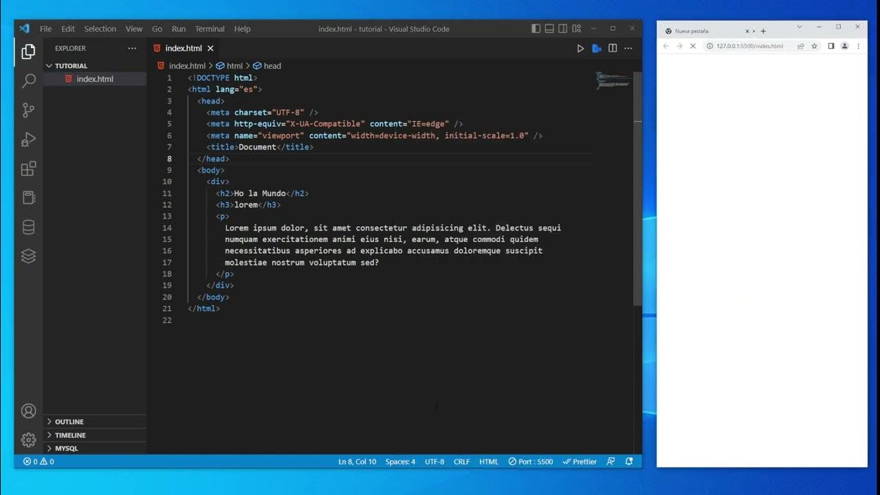 Como ABRIR el NAVEGADOR desde VISUAL STUDIO CODE (2023) 🚀 - YouTube