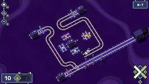 Railbound Level 8-7 Solution