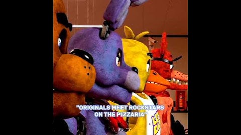 Originals VS rockstars ⚔️ || #fivenightsatfreddys #fnaf #edit #fnafedit #explore #viral #shorts