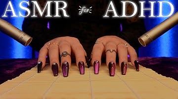 ASMR All of my ADHD Previews ⚡(For Tingle Immune) 💜Short Triggers for Short Attention Spans