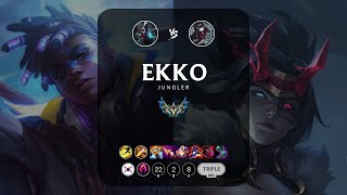 Ekko Jungle vs Kayn - KR Challenger Patch 14.6