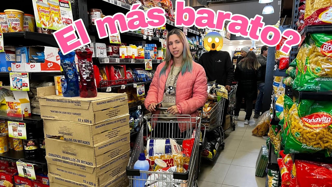 Haciendo la compra en el supermercado más barato de Montevideo. 😱Sorprendida con los precios!!