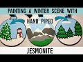 Create Unique Jesmonite Christmas Decorations For Your Home