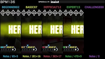 DDR / insist - SINGLE (DanceDanceRevolution A3)