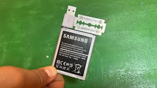 Few people don't know how to recycle old mobile battery