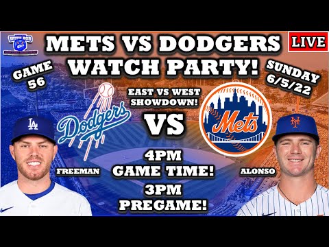 New York Mets vs. Los Angeles Dodgers | GAME 56 | (Mets Game Live/MLB/Mets News/MetsvsDodgers)