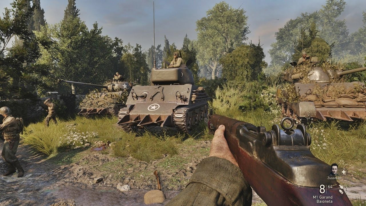 CALL OF DUTY : WWII, 4K 60FPS, PS5