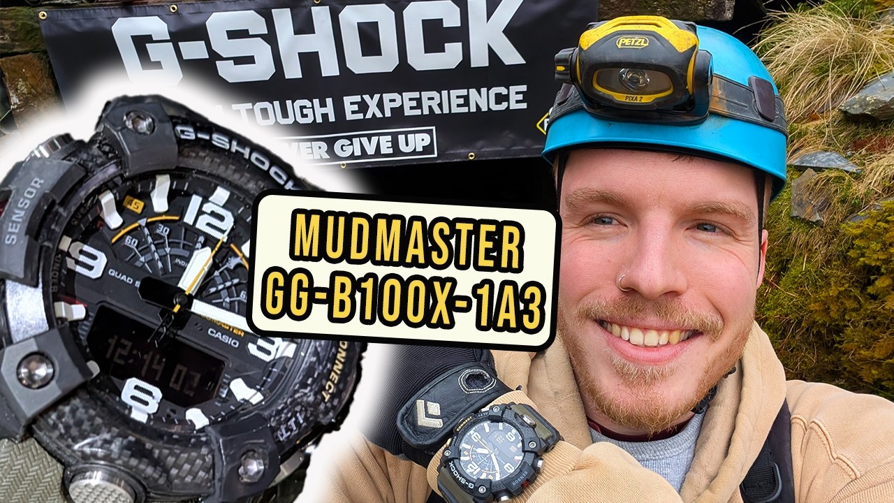 G-Shock Mudmaster GG-B100X-1A3: HANDS-ON with the ULTIMATE Adventure Watch!