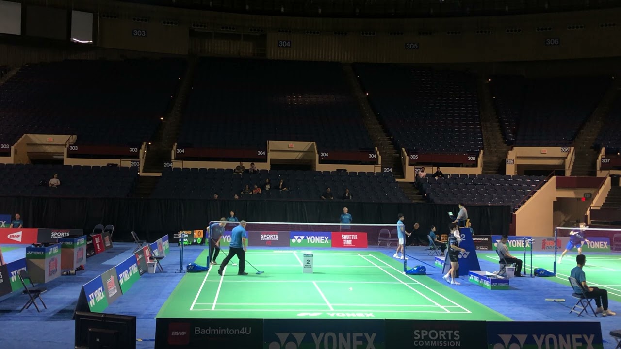 2024 BWF US OPEN MS SHENG Xiaodong vs Joshua Yang