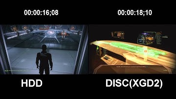 ME2: HDD vs DISC (Loading Times)