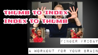 Finger Friday / thumb to index, index to thumb / Train your brain with the finger game screenshot 5