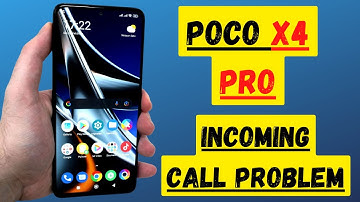 Poco Incoming Call Problem || Poco X4 pro incoming call not showing on disaplay screen Fix