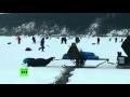 Огромная льдина с людьми откололась во время рыбалки на Сахалине