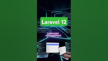 Laravel 12 Framework #coding tutorial, #web development, #laravel tutorial, #laravel 12