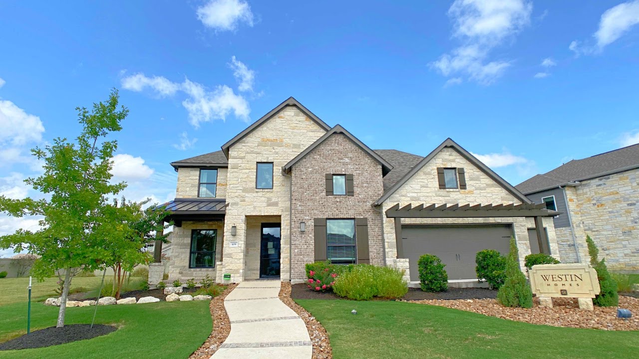 3300+ sq ft Bellagio II Plan by Westin Homes in Liberty Hill, TX