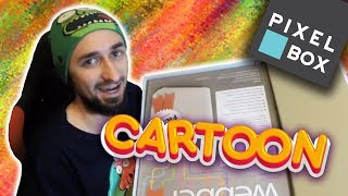 KARTONCEPCJA || Pixel-Box - Cartoon (Wrzesień 2018) + BONUS [UNBOXING]
