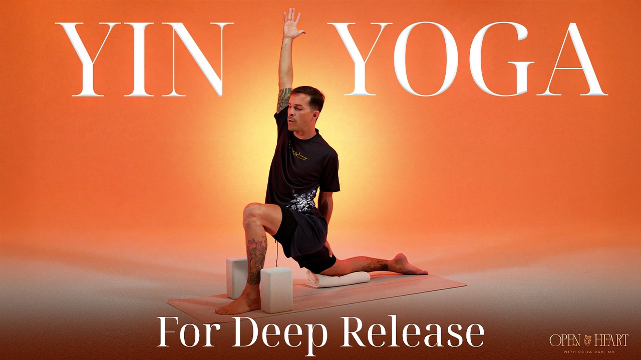 A Fascia-Focused Yin Yoga Session for Deep Release | Open Heart Series