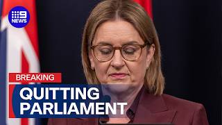 Jacinta Allan quits Parliament | 9 News Australia