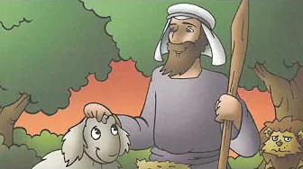 The Parable of the Good Shepherd and the Lost Sheep Bible story for kids read aloud