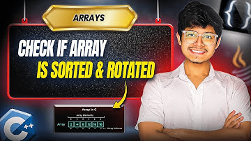 1752. Check if Array Is Sorted and Rotated | Simple Arrays
