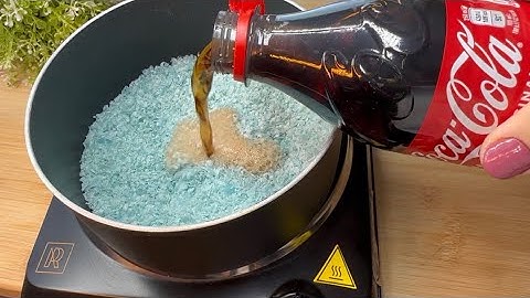 You will mix COCA COLA with SOAP  and you will thank me all your life