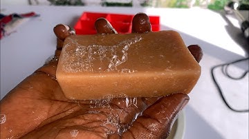 How to make Brown Canoe Soap