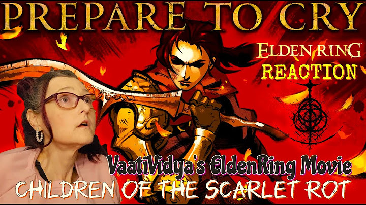 Elden Ring Reaction: VaatiVidya's Children of the Scarlet Rot