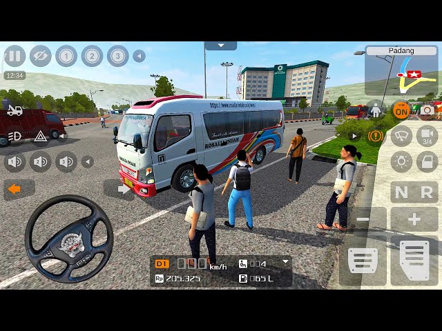 Bussid Isuzu Elf Microbus Rosalia Indah Mod | Bus Simulator Indonesia class=