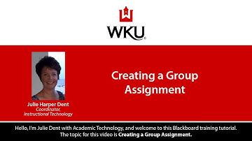 Creating a Group Assignment