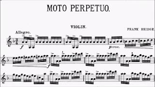 ABRSM Violin 2020-2023 Grade 7 C1 Bridge Moto Perpetuo Three Dances H.4 No.3 Sheet Music