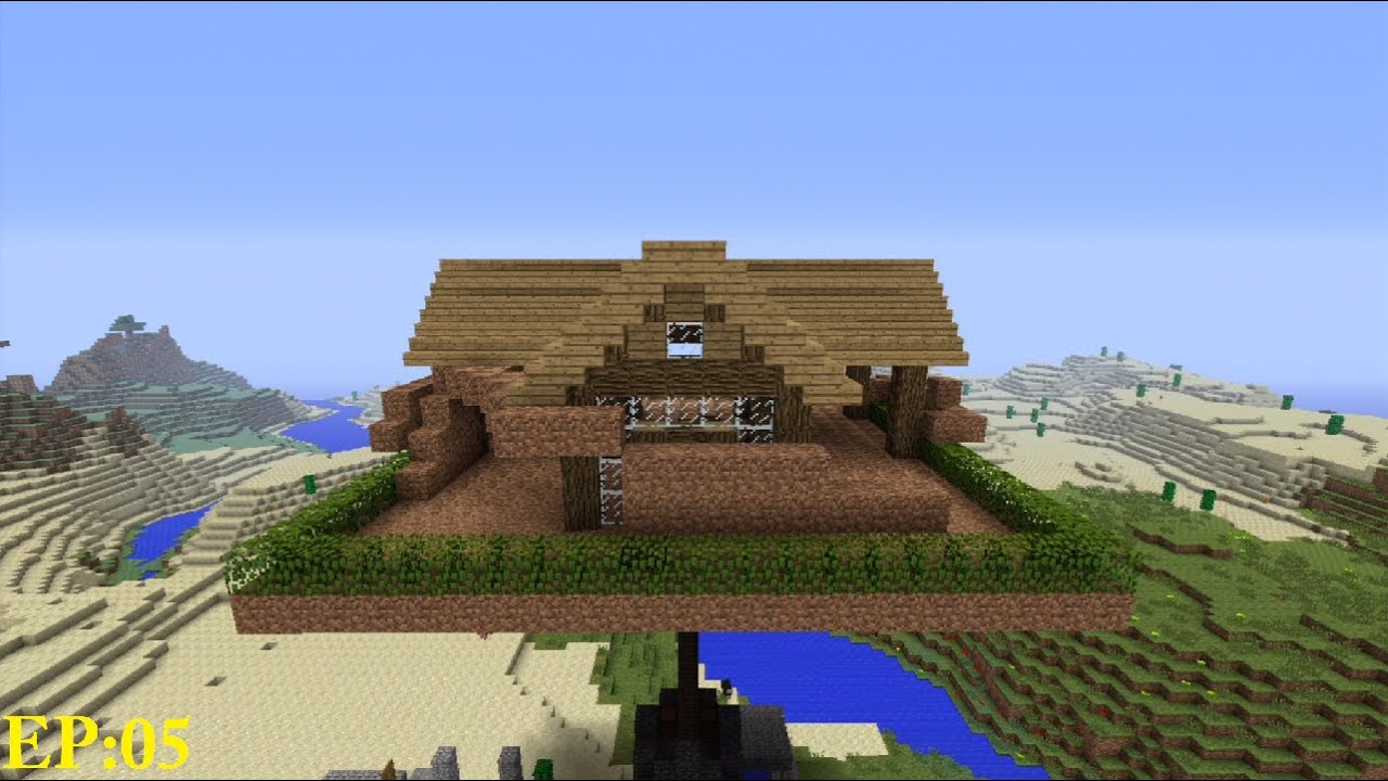 Survival 05: House Building Part 1 - YouTube