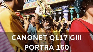 THAIPUSAM FESTIVAL AT BATU CAVES ON FILM | CANONET QL17 GIII | KODAK PORTRA 160