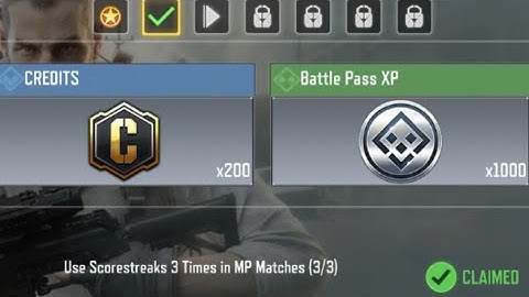 Call Of Duty Mobile Use Scorestreaks 3 Times in MP Matches Task Complete