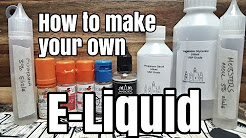 How to mix your own eliquid - Buy it, mix it, vape it - simples!