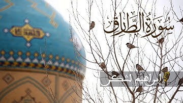 سورة الطارق بالصيغة المغربية للقارئ إبراهيم لشكر HD