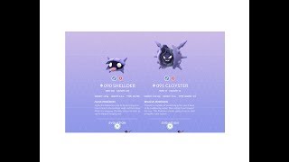 Pokemon Go Evolution: Shellder to Cloyster