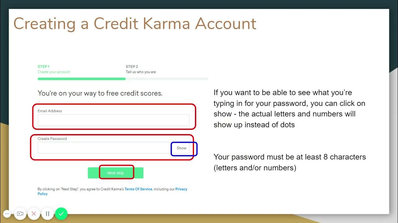 ¿Cómo hago una nueva cuenta en Credit Karma?