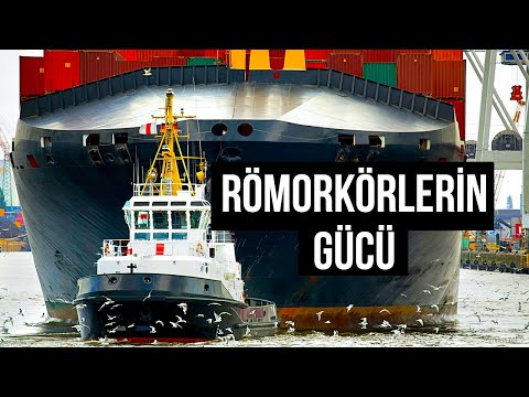 Minik Römorkörler Dev Gemileri Nasıl Çekiyor