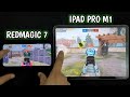 Redmagic 7 vs Ipad Pro (2021) Pubg Mobile Test | The world's fastest Android vs ios pubg test