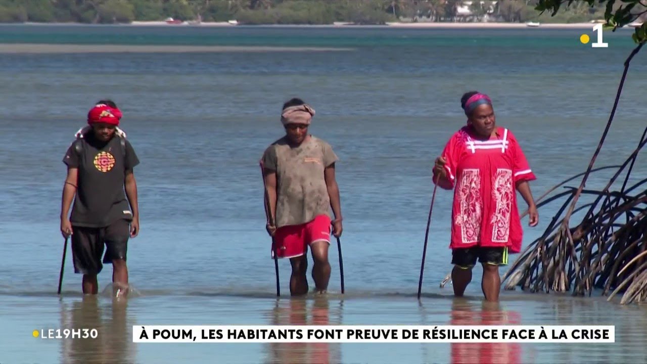 Les habitants de Poum font preuve de résilience face à la crise
