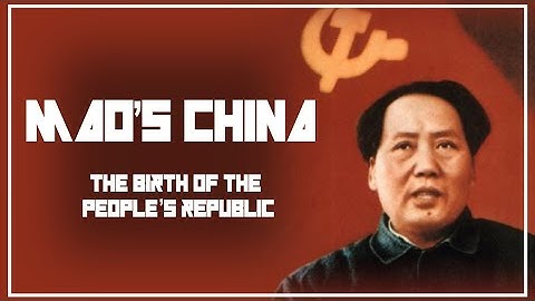 The History & Political Economy of Mao