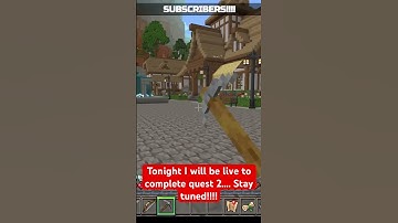 Minecraft Movie Live Event Quest 1 Completed!!!