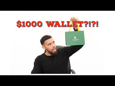 $1000 GOYARD WALLET UNBOXING  Goyard St. Pierre Wallet Review & Unboxing 