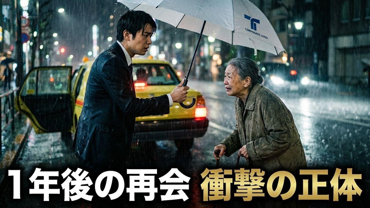 タクシーを譲りクビに…1年後、現れた老婆の「驚愕の正体」