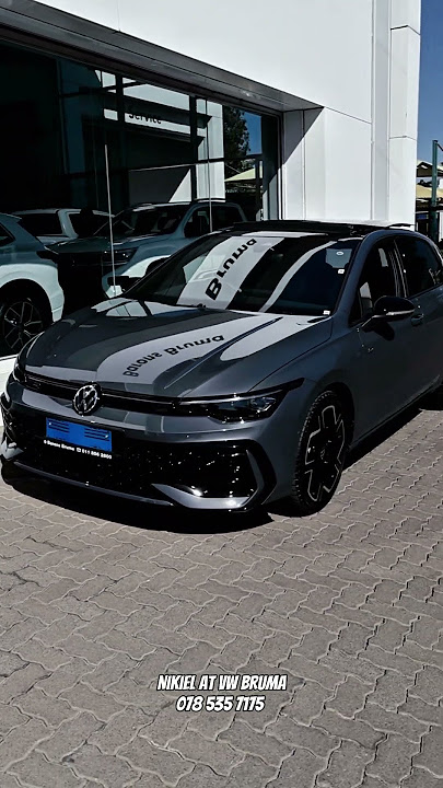 Brand New 2025 Golf RLine Plus 1.4 TSI 110kW Tiptronic 🔥Dolphin Grey Metallic 🔥R749,999 🔥 #golf8.5