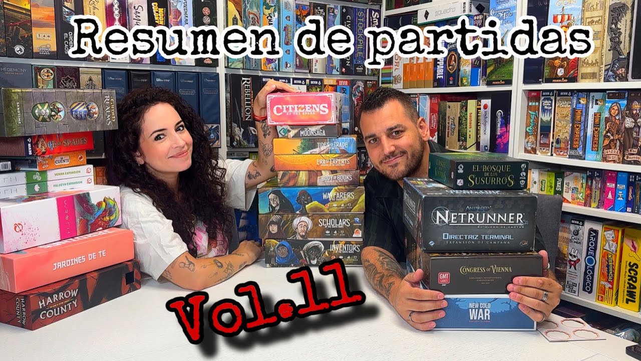 Resumen de partidas 2025 Vol.11 Opinión de últimos juegos jugados