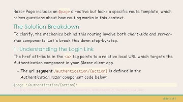 Understanding Blazor and IdentityServer4 Routing for Login Pages